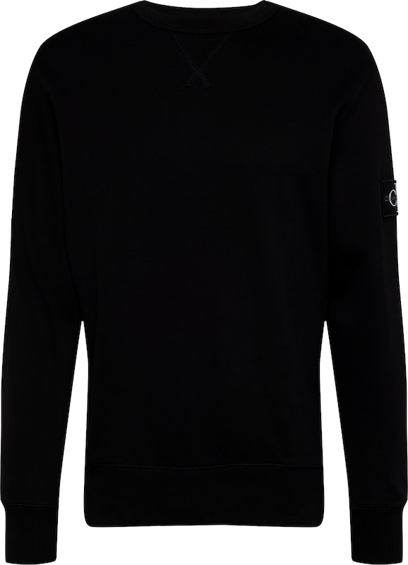 Calvin Klein Jeans Sweatshirt in Schwarz