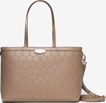 Gattinoni Shopper in Grijs: voorkant