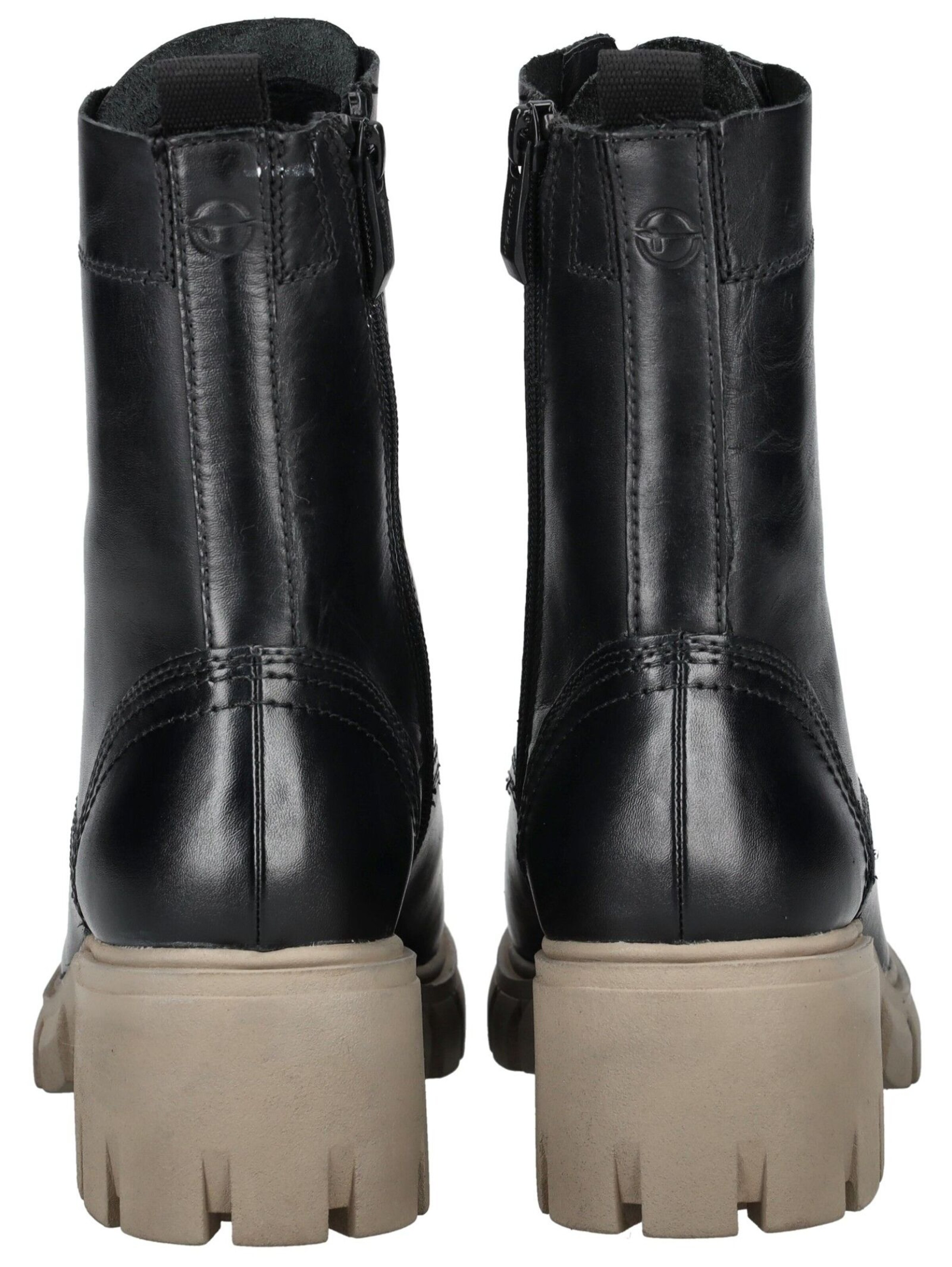 Bottines à lacets Tamaris en noir