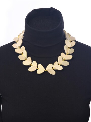 COLLEZIONE ALESSANDRO Necklace 'Anke' in Yellow