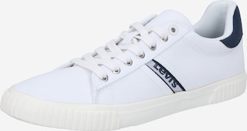 Sneaker low 'SKINNER' de la LEVI'S ® pe alb: față