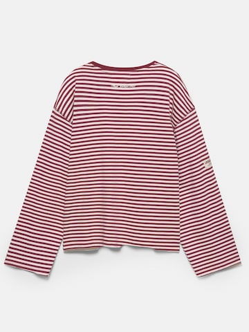 Pull&Bear Shirt 'PACIFIC' in Red