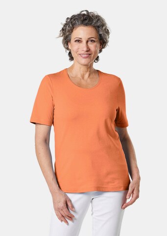 T-shirt Goldner en orange : devant