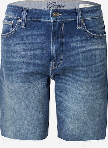 GUESS Regular Farkut 'WYATT' värissä sininen: etupuoli
