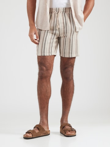 Only & Sons Regular Shorts 'ONSTREV' in Beige: Vorderseite