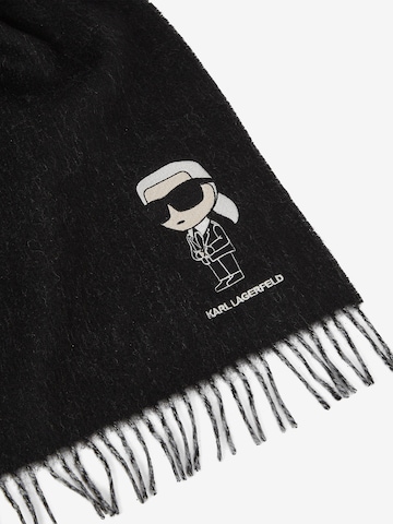 Karl Lagerfeld Šal | črna barva