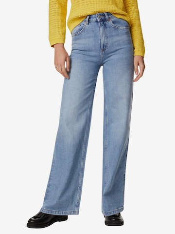 Marks & Spencer Wide leg Jeans in Blue: front