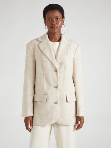 TOPSHOP Blazer in Beige: predná strana