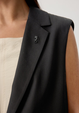 comma casual identity Vest in Black