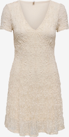 ONLY - Vestido 'ONLALBINA' en beige: frente