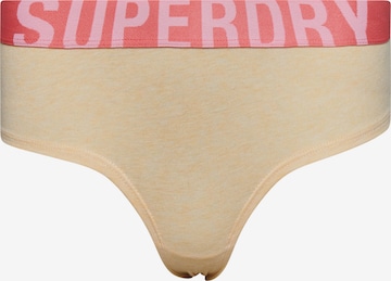 Superdry Slip in Beige: voorkant