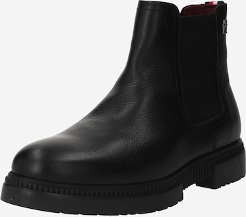 Boots chelsea di TOMMY HILFIGER in nero: frontale