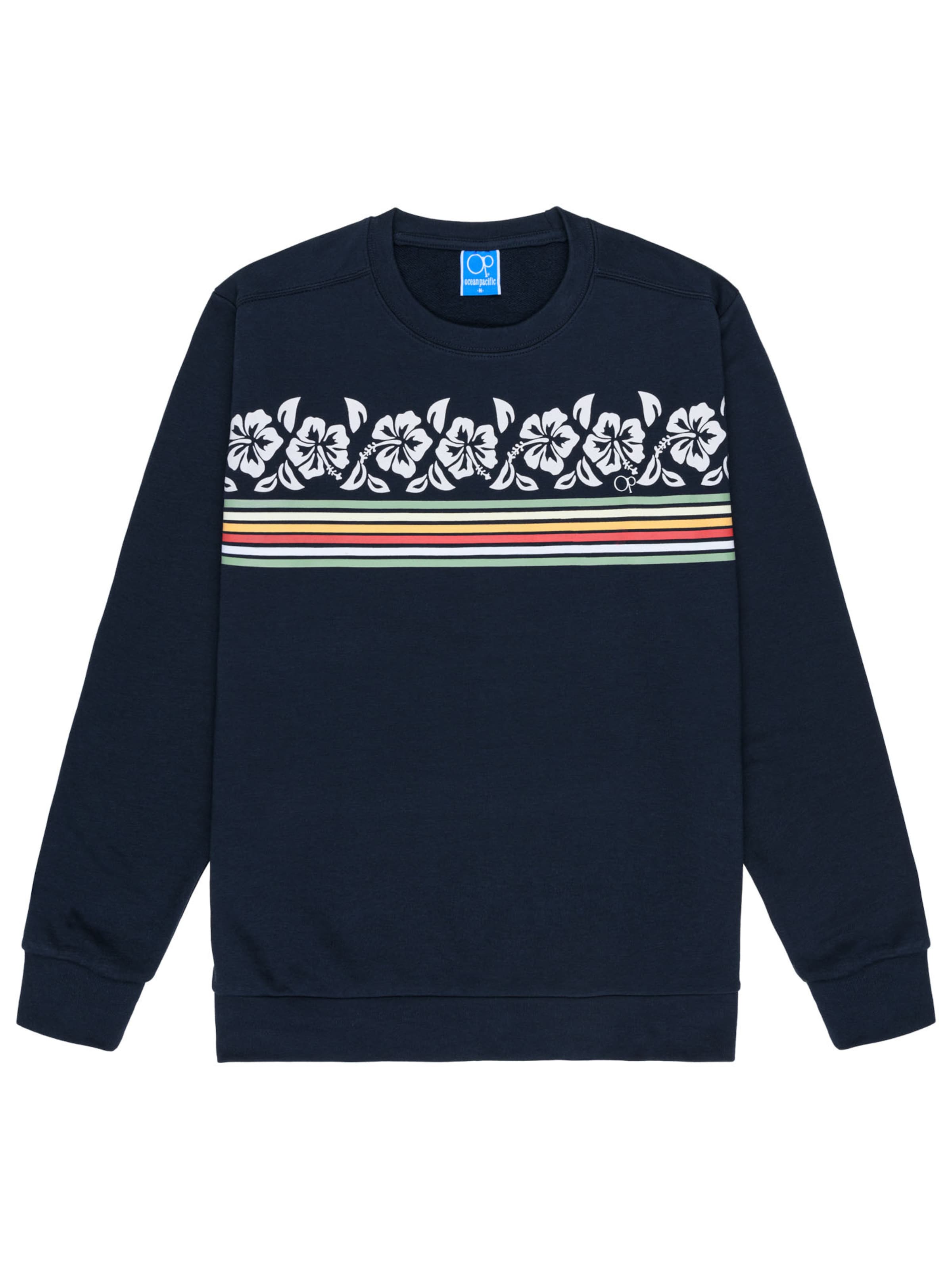 Ocean Pacific Sweatshirt 'Yamba' in Blauw: voorkant
