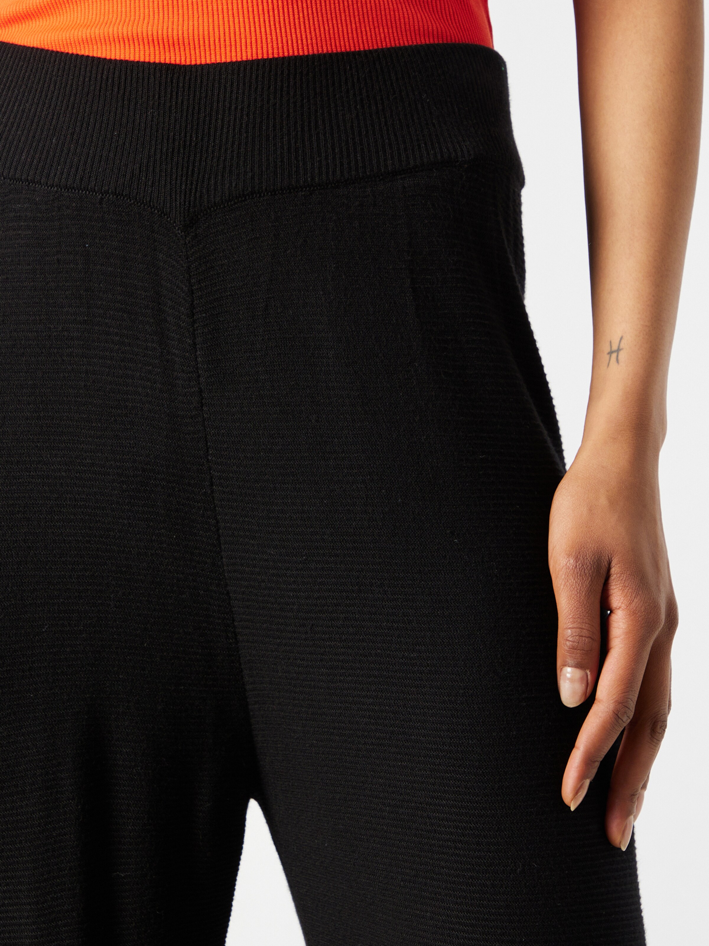 Frauen Hosen Karo Kauer Hose in Schwarz - IV59534 Frauen Hosen Karo Kauer Hose in Schwarz - IV59534