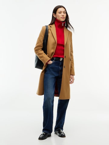 TOMMY HILFIGER Mantel 'CLASSIC' in Braun: Vorderseite