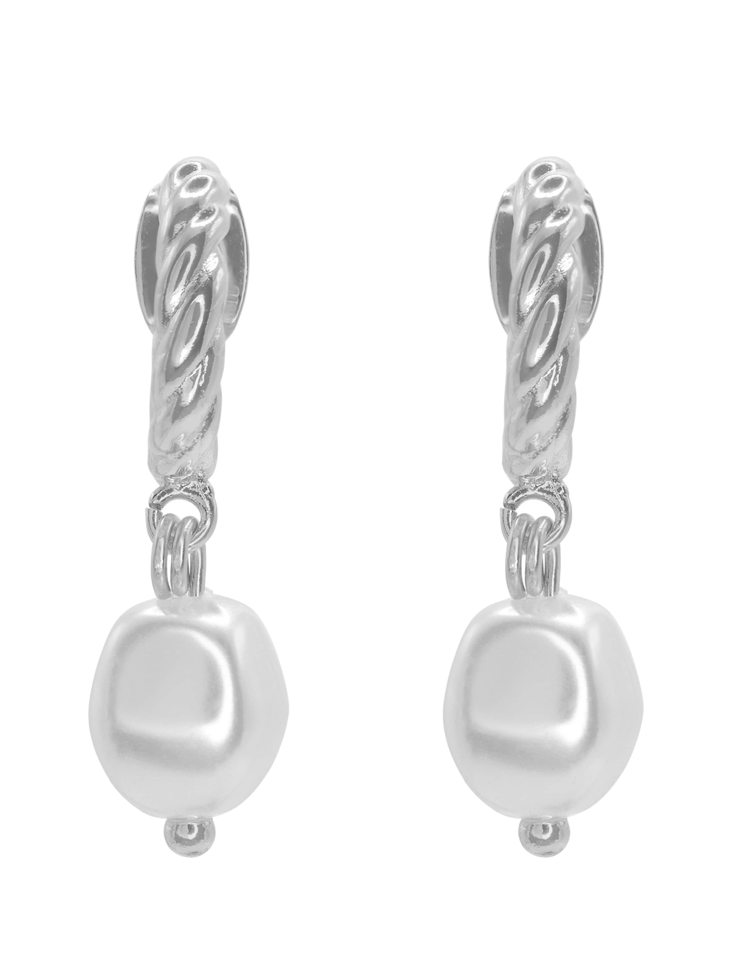Boucles d'oreilles 'Jana' Heideman en argent : devant