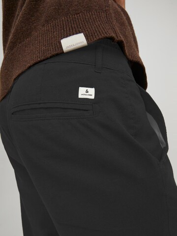 Regular Pantalon chino 'Ollie Dave' JACK & JONES en noir