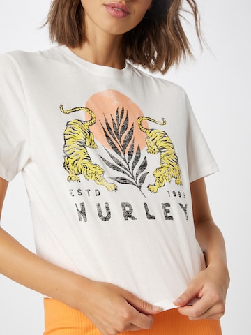 Hurley Performance Shirt 'LE TIGRE' in Beige