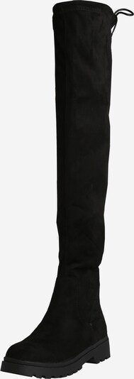 Cizme peste genunchi NEW LOOK pe negru, Vizualizare produs