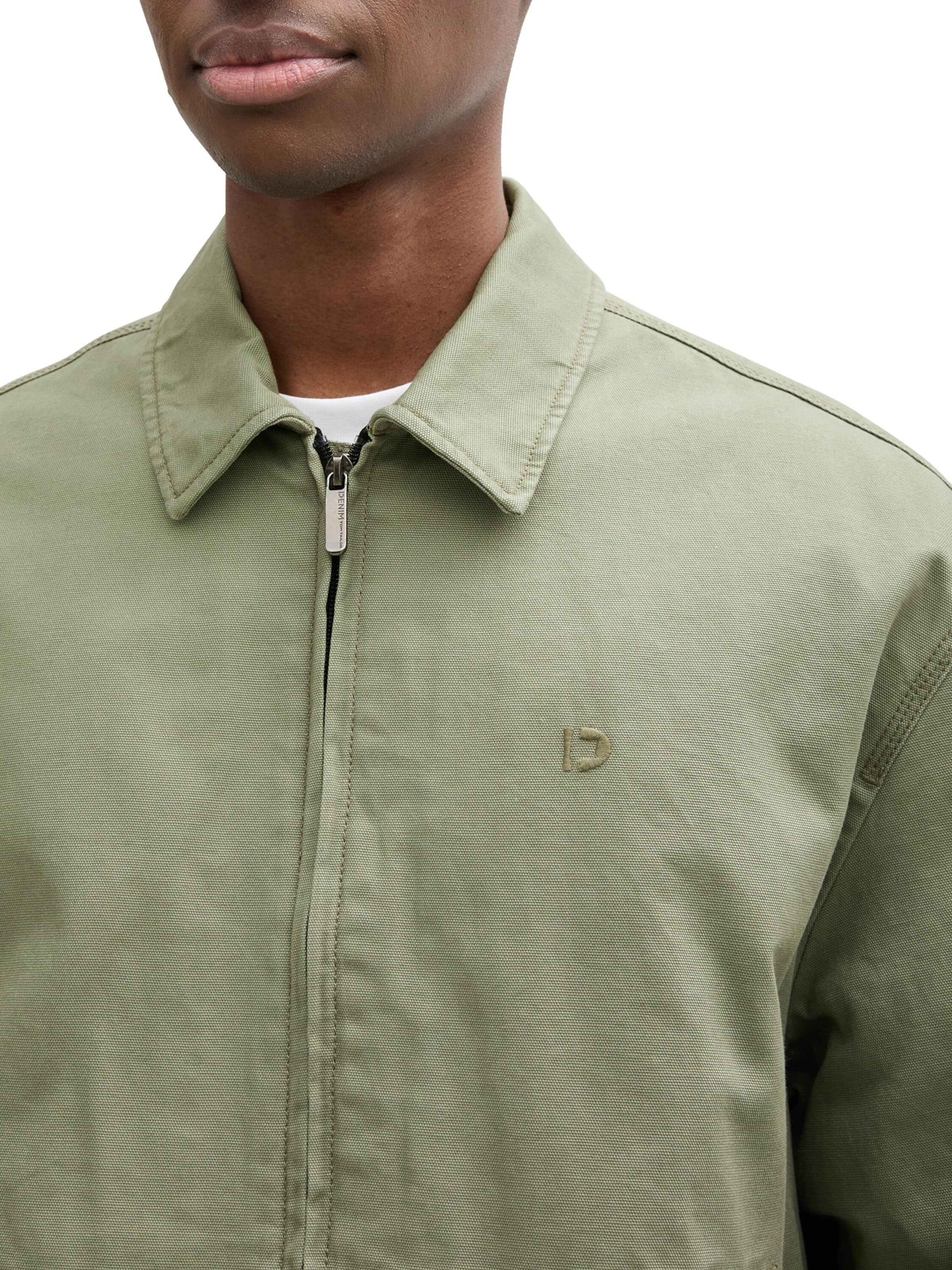 TOM TAILOR DENIM Преходно яке в зелено