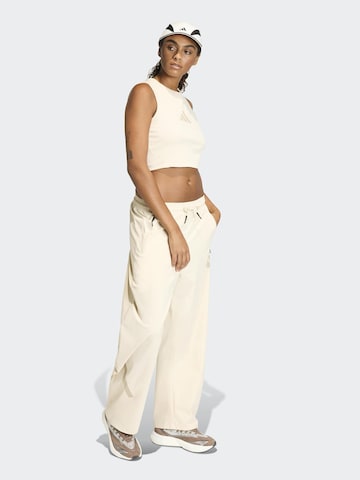 Haut de sport 'Z.N.E.' ADIDAS SPORTSWEAR en beige : devant