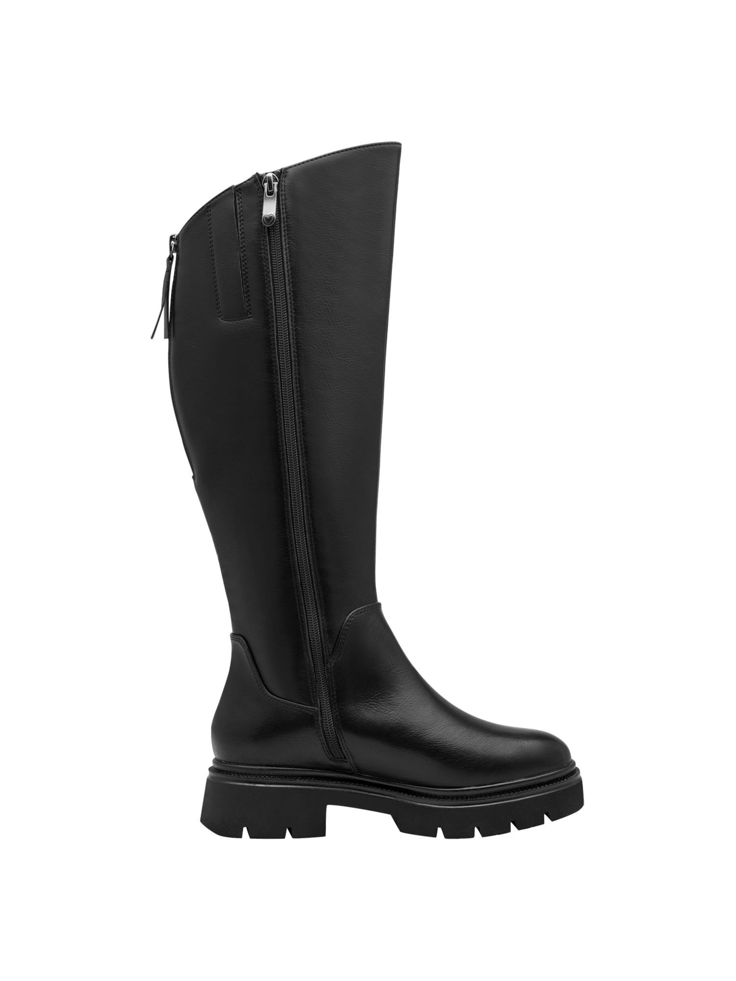 MARCO TOZZI Stiefel in Schwarz