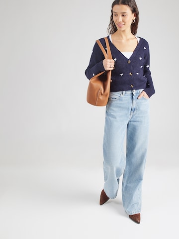 ABOUT YOU Pletena jopa 'Lana' | modra barva