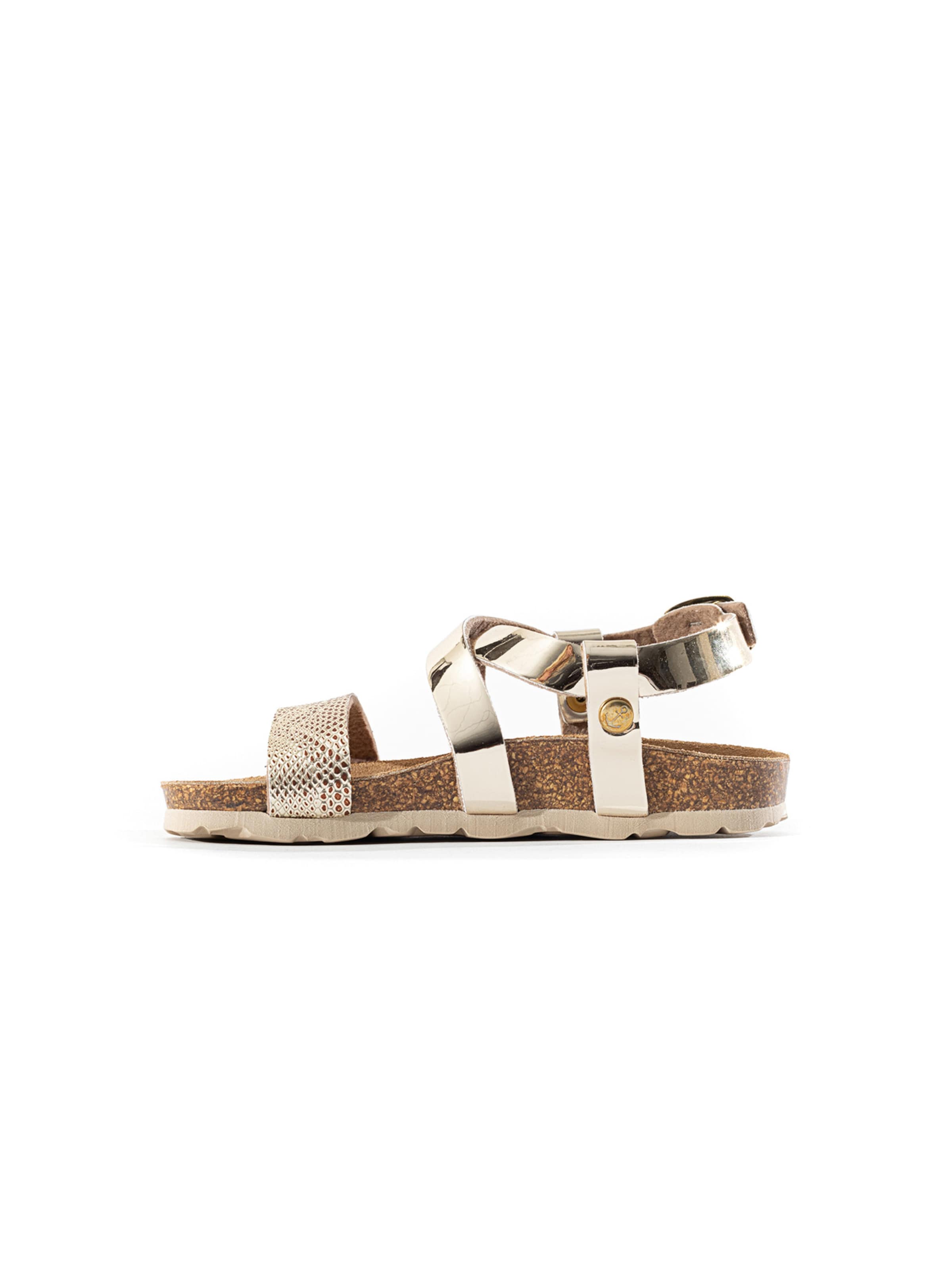 Bayton Sandal 'Enyo' in Gold: front