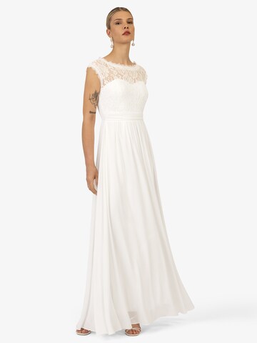 Robe de soirée Kraimod en blanc