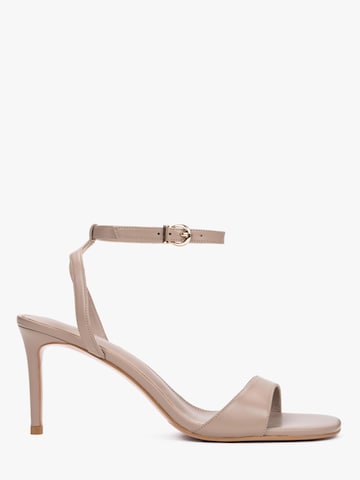 Sandales '2591-59' Estro en beige : devant