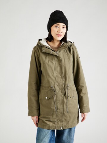 Parka invernale di QS in verde: frontale