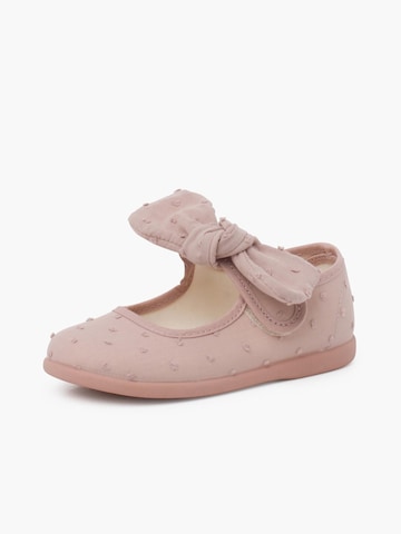 Ballerines Pisamonas en beige : devant