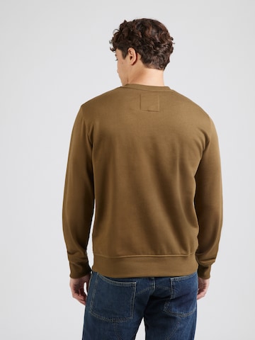 Bluză de molton 'Old Skool' de la G-STAR pe verde: spate