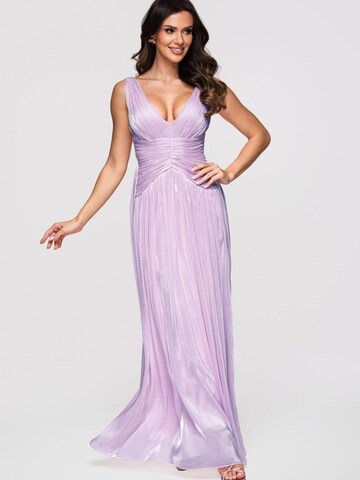 Ombre Abendkleid‌‌‌ in Lila