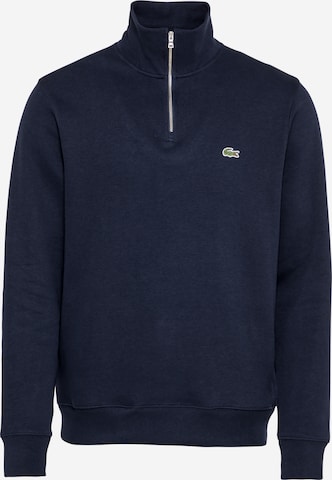 Sweat-shirt LACOSTE en bleu : devant