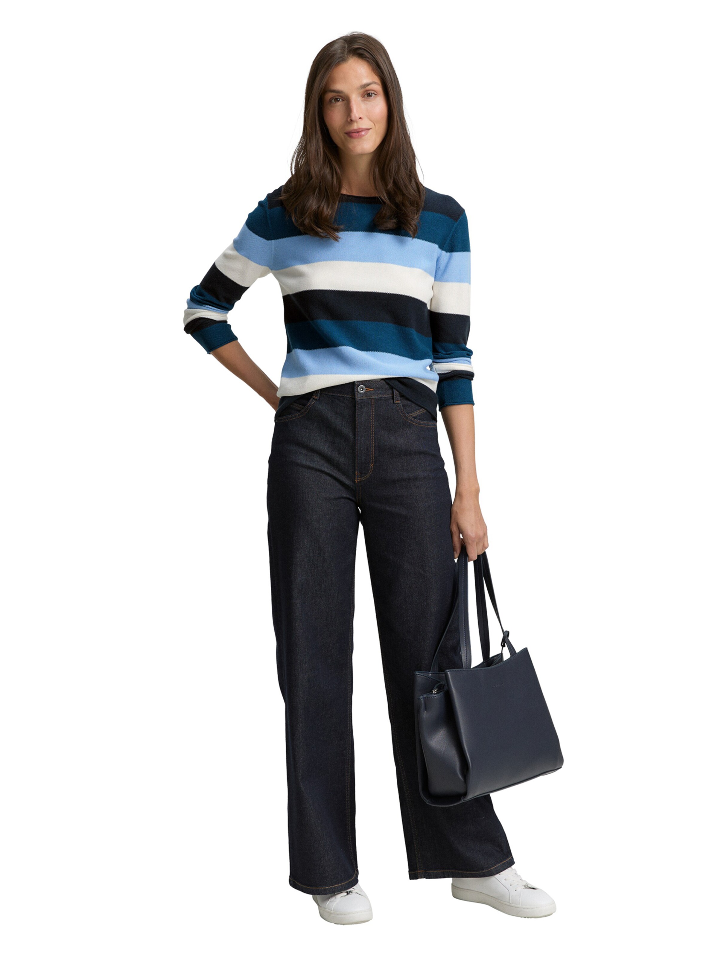 TOM TAILORPulover - plava boja