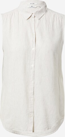 TOM TAILOR Blouse in Wit: voorkant
