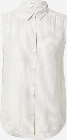 TOM TAILOR - Blusa en blanco: frente