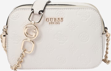 GUESS Crossbody Bag 'Galeria' in Beige: front