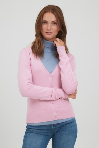 b.young Knit Cardigan 'BYPIMBA 4' in Pink: front