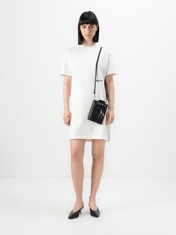 KARL LAGERFELD JEANS Dress 'KARLISM' in White