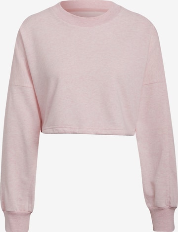 Sweat de sport ADIDAS SPORTSWEAR en rose : devant