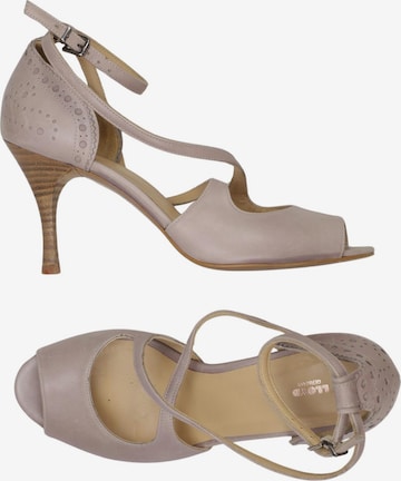 LLOYD Sandalen 38 in Beige: Vorderseite