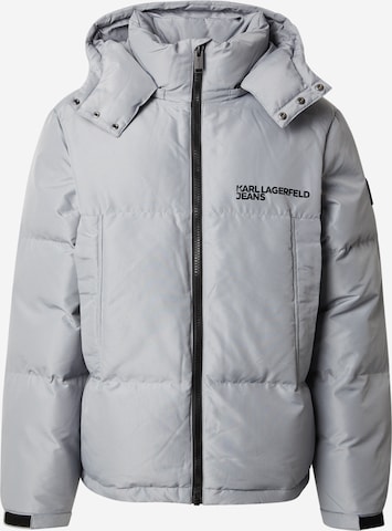 KARL LAGERFELD JEANSZimska jakna - siva boja: prednji dio