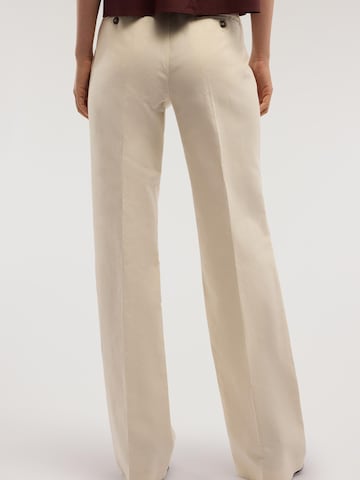 Wide Leg Pantalon Trussardi en beige