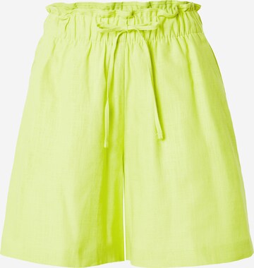 Marks & Spencer Regular Trousers in Green: front