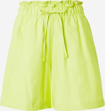 Marks & Spencer Regular Pants in Green: front