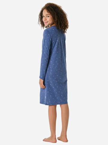 Chemise de nuit 'Horse World' SCHIESSER en bleu