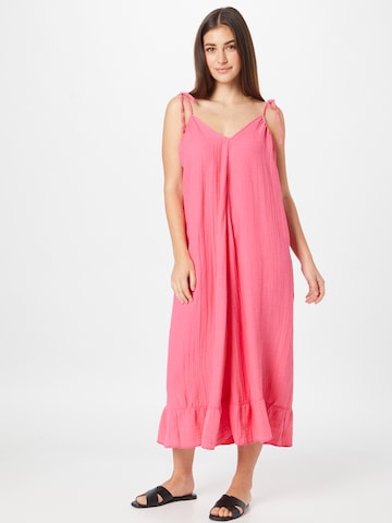 Zwillingsherz Summer Dress 'Roxanne' in Pink: front