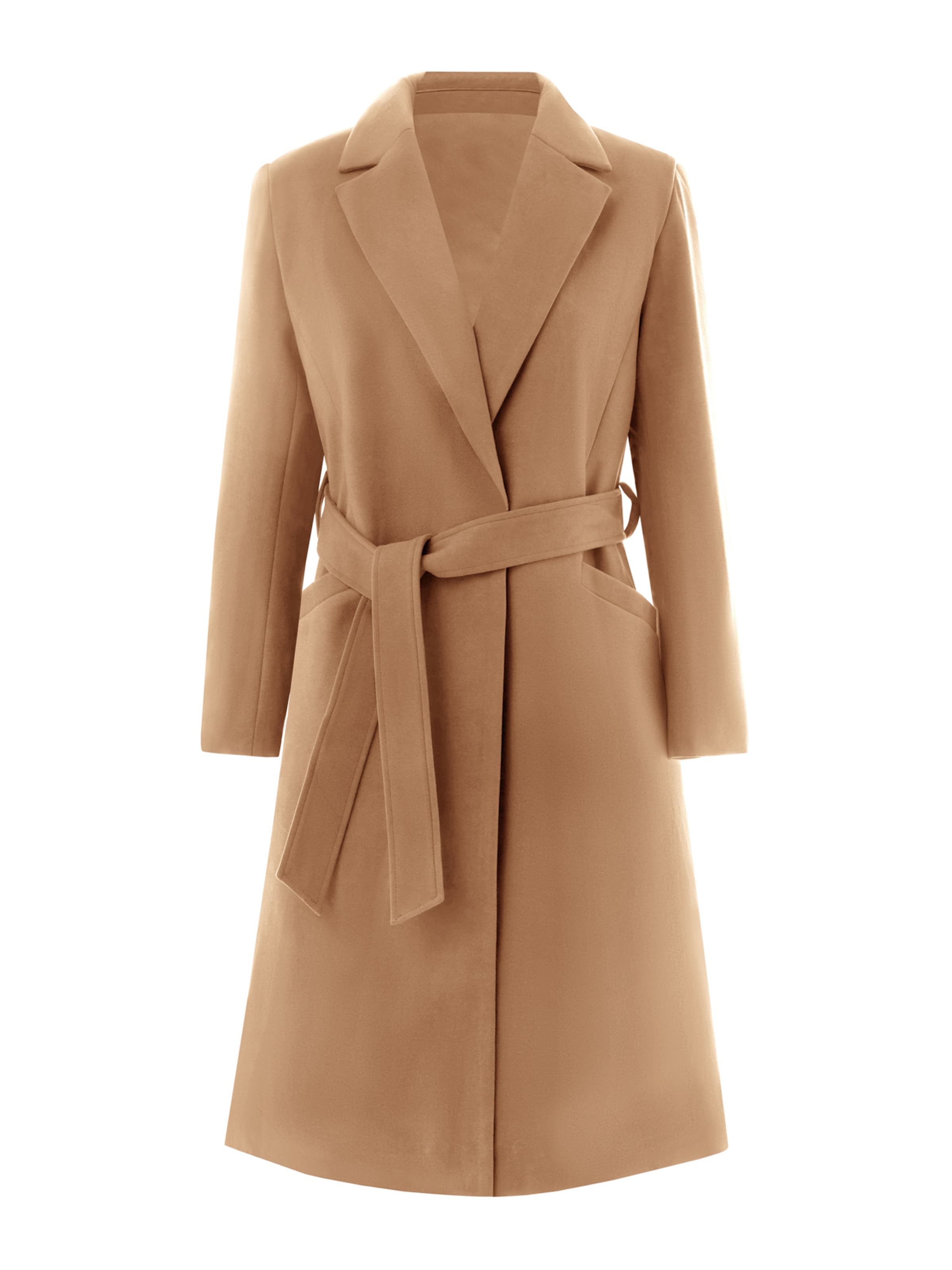 Imily Bela Prechodný kabát - Béžová: predná strana